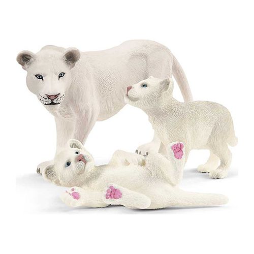 Schleich løvemor med unger