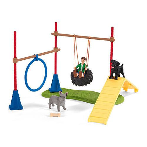 Schleich Agility bane til hunde