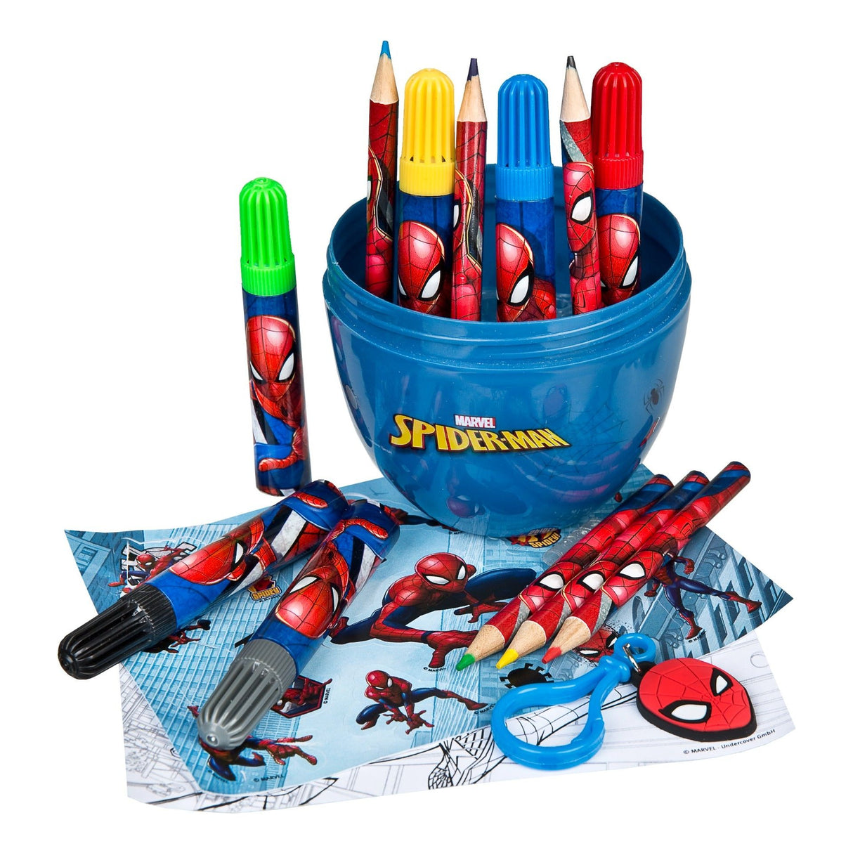 Spiderman Surprise egg med 15 dele