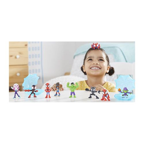 Spiderman surprise "Edderkoppespind" med figur