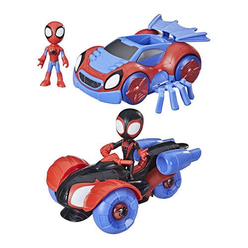 Spiderman køretøj 2i1 (vælg model)