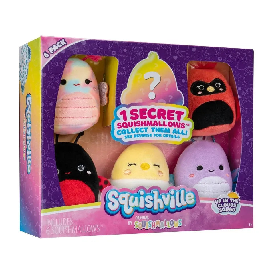 Jazwares Squishmallows Squishville 6-Pak S1 Up In The Clouds