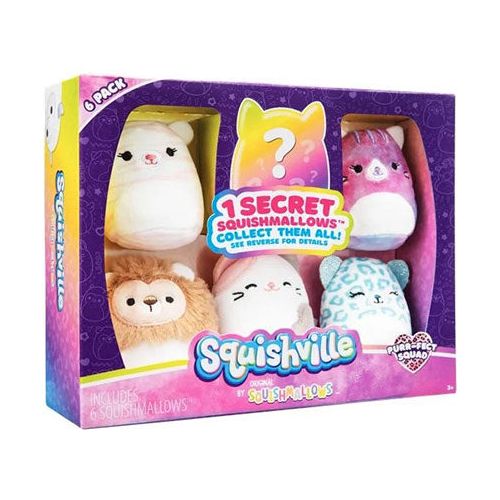 Squishville - 6 pack Asst S1 - Purr-fect Squad