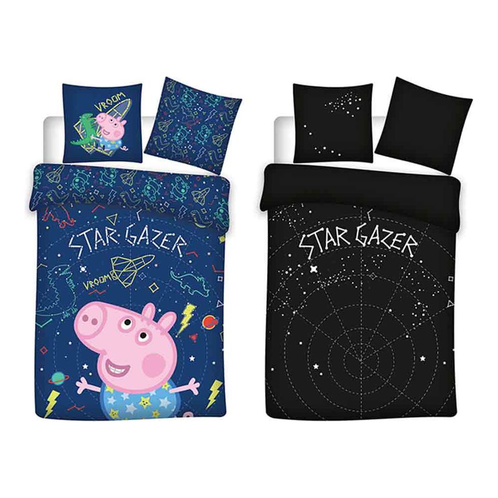 Gustav Gris "Glow in the dark" selvlysende sengesæt 100% øko-tex bomuld