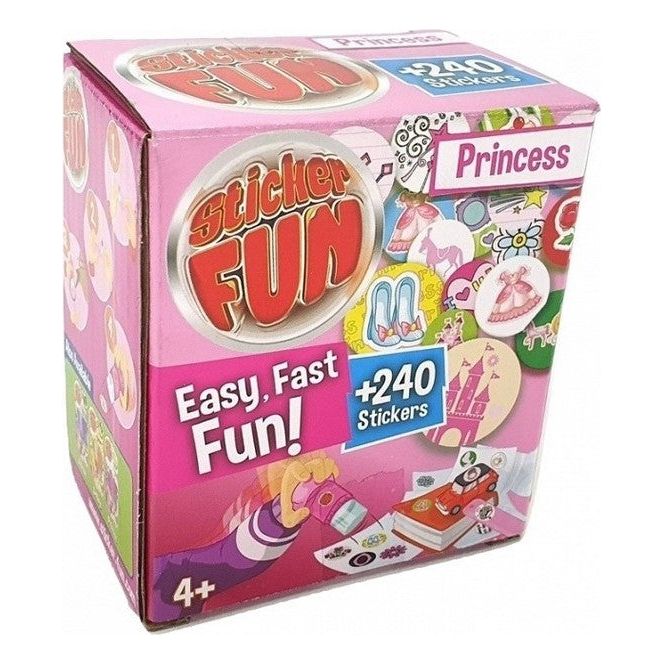 Sticker Fun refill - Prinsesse