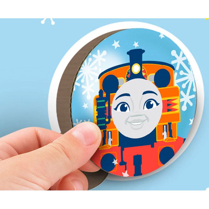 Thomas Tog julekalender med 24 små tog