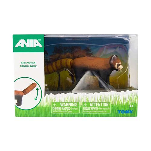 Ania rød panda figur