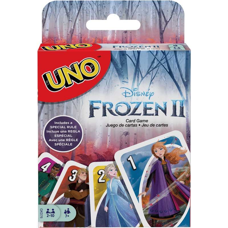 Frozen 2 Uno Spillekort til Børn
