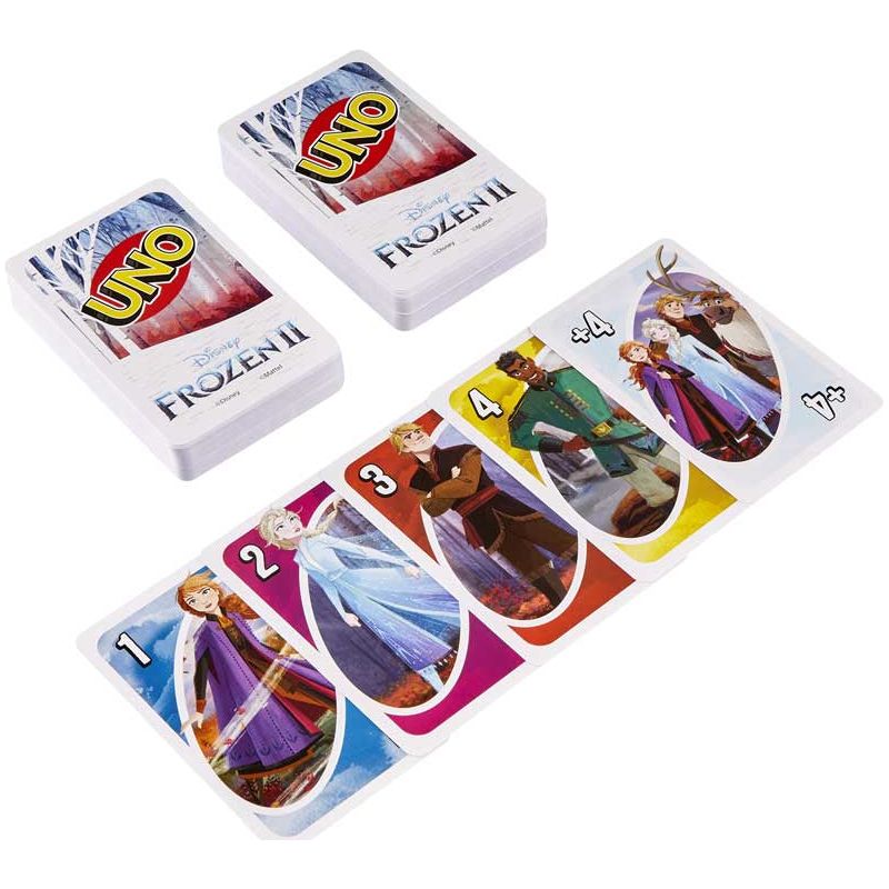 Frozen 2 Uno Spillekort til Børn