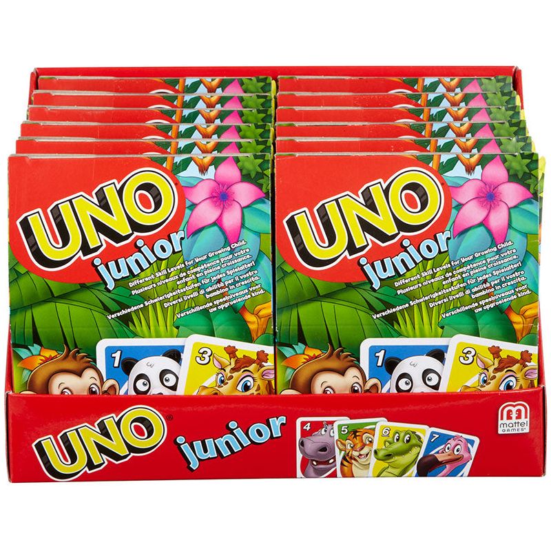 Uno Junior med vilde dyr