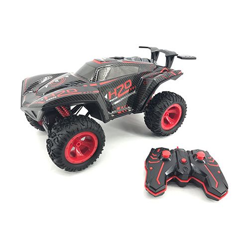 Fjernstyret Monster Jeep Climber 8-10 km/t (leveres i grøn eller rød)