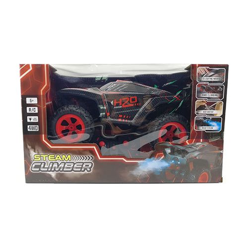 Fjernstyret Monster Jeep Climber 8-10 km/t (leveres i grøn eller rød)