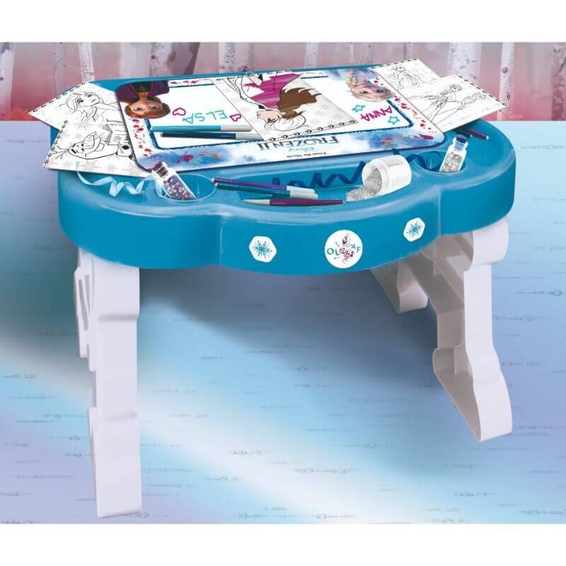 XL Frozen skrivebord med opbevaringsrum