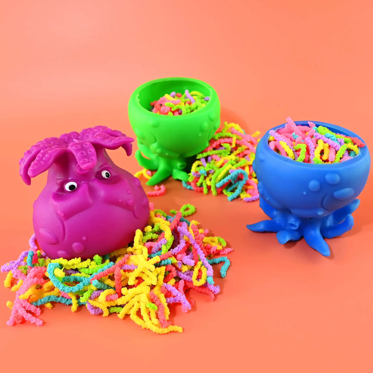 Magic Worms i blæksprutte 40g