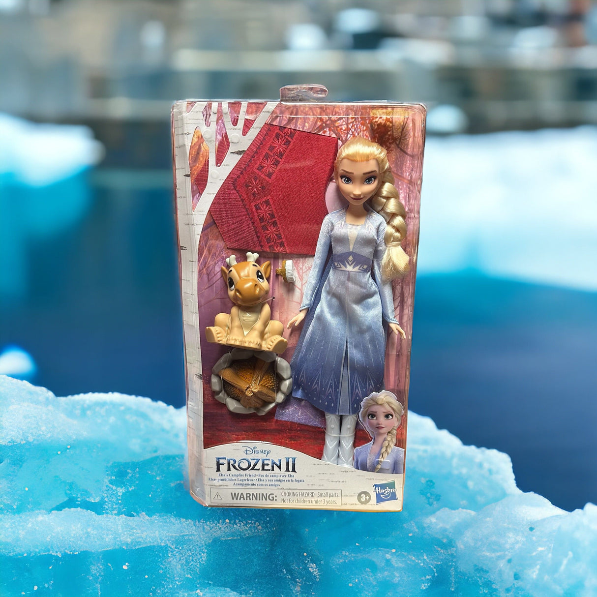 Frozen Elsa dukke incl rensdyret Sven og flere accessories