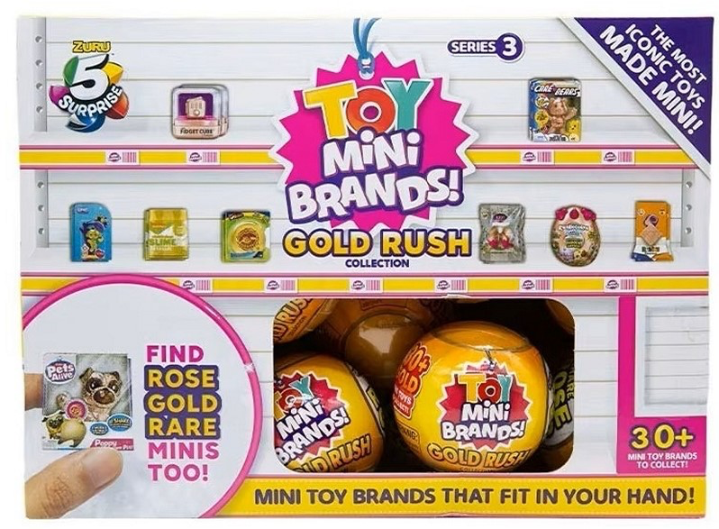 Toy Mini Brands - GOLD RUSH
