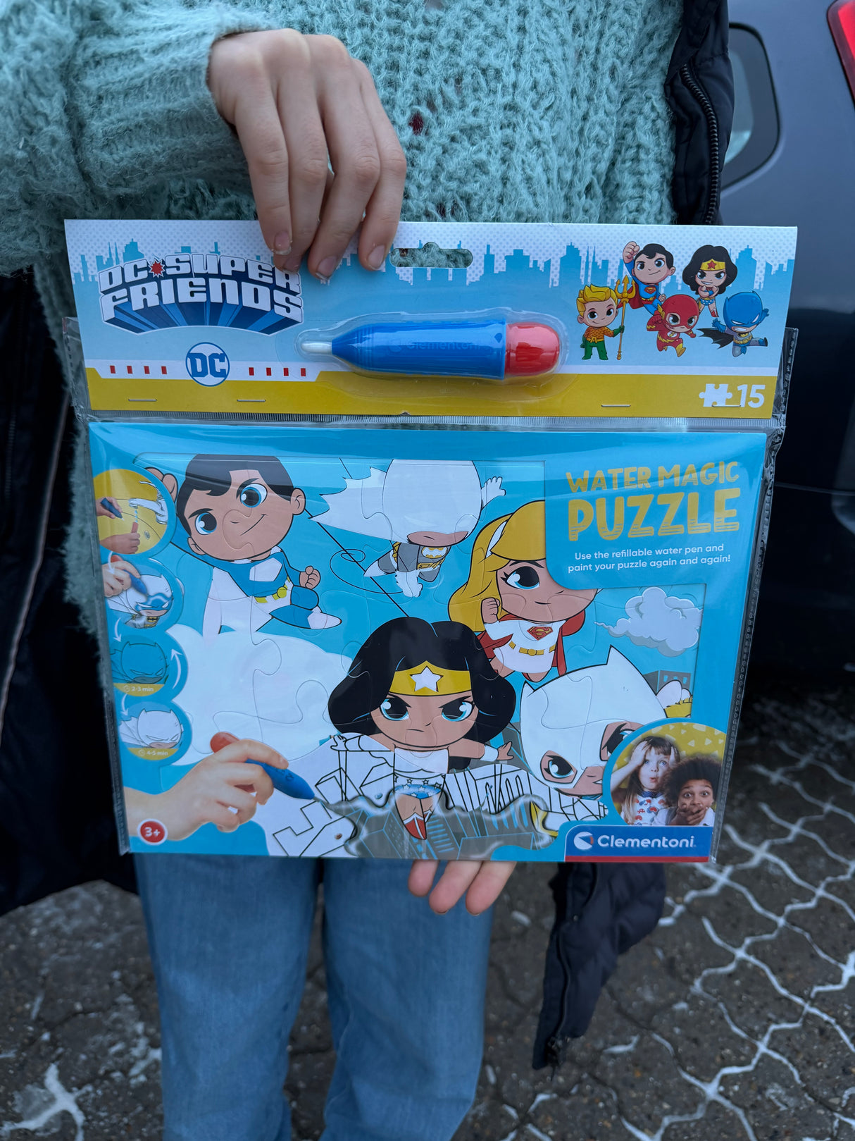 DC comics vand male puslespil