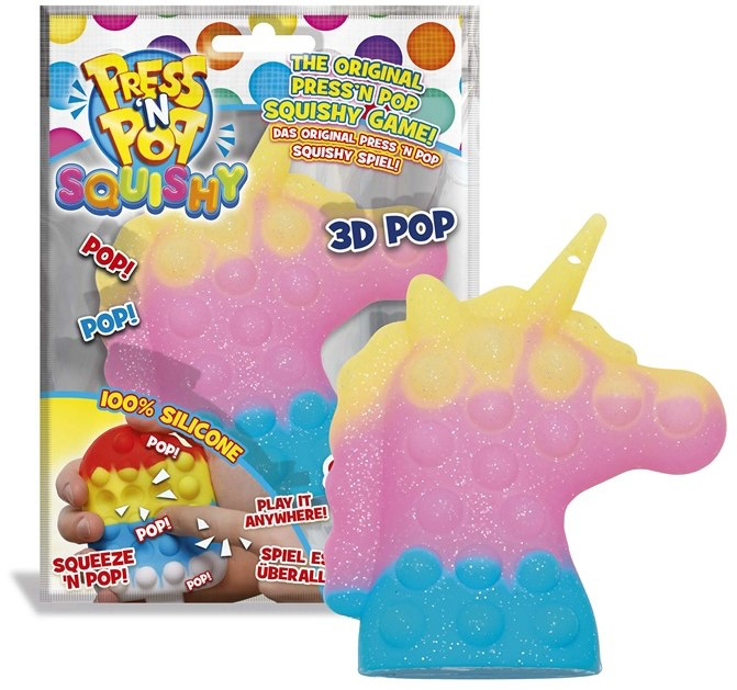 Squishy pop it (assorteret )