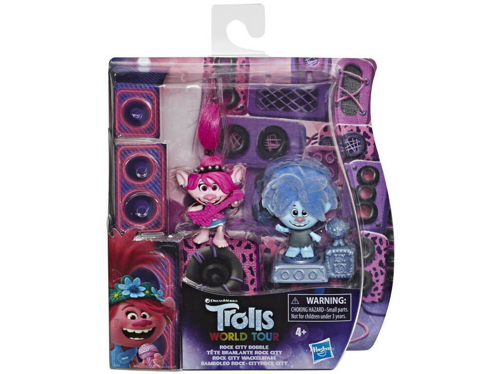 Trolls figurpakke med 2 figurer og mange dele (Assorteret)