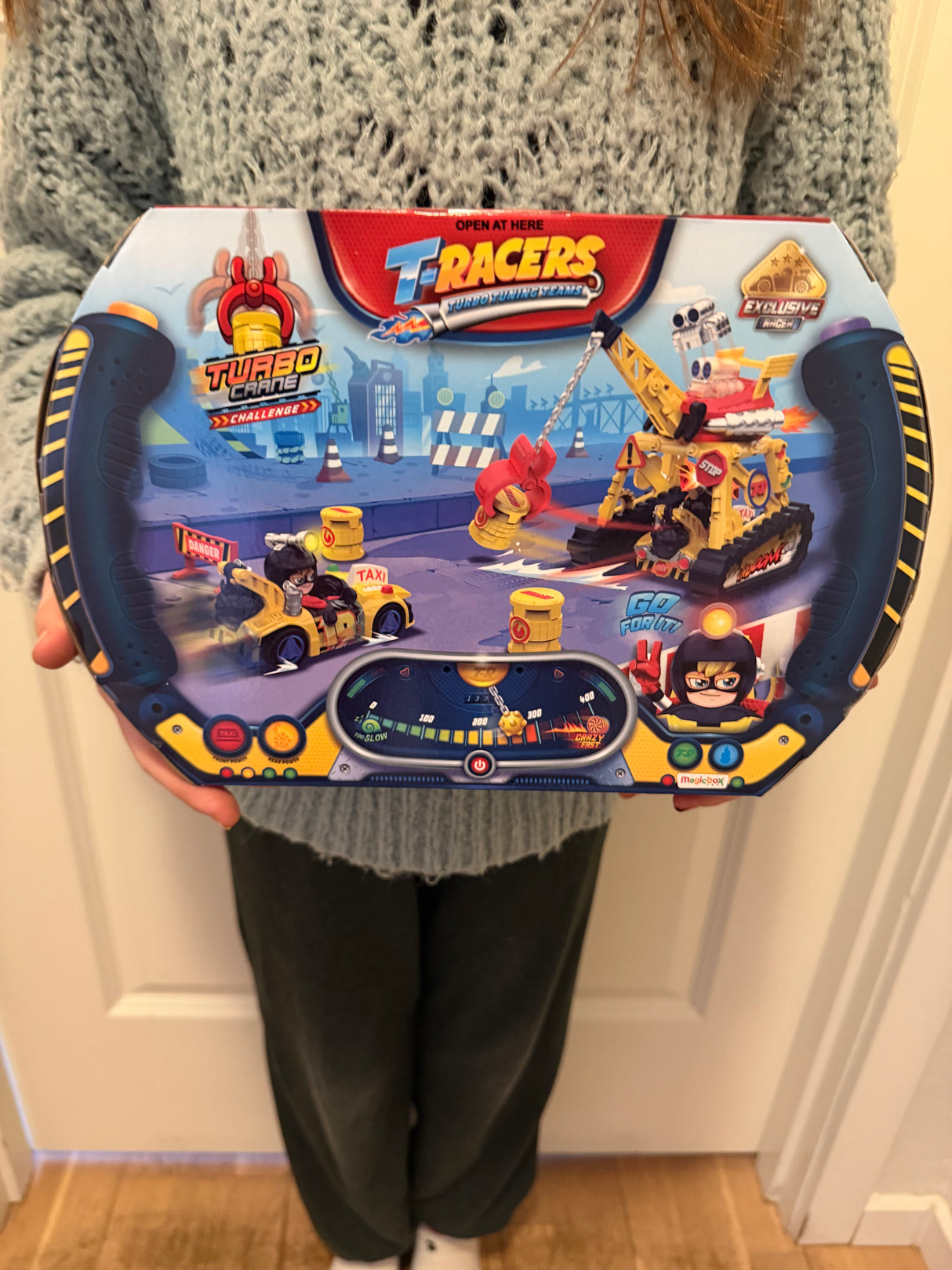 Turbo Racers tuning team med kran