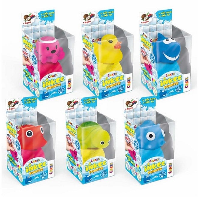 Badedyr+badebombe (assorteret)