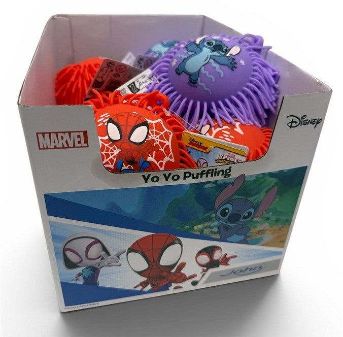 Spiderman / Lilo & Stitch fluffy ball