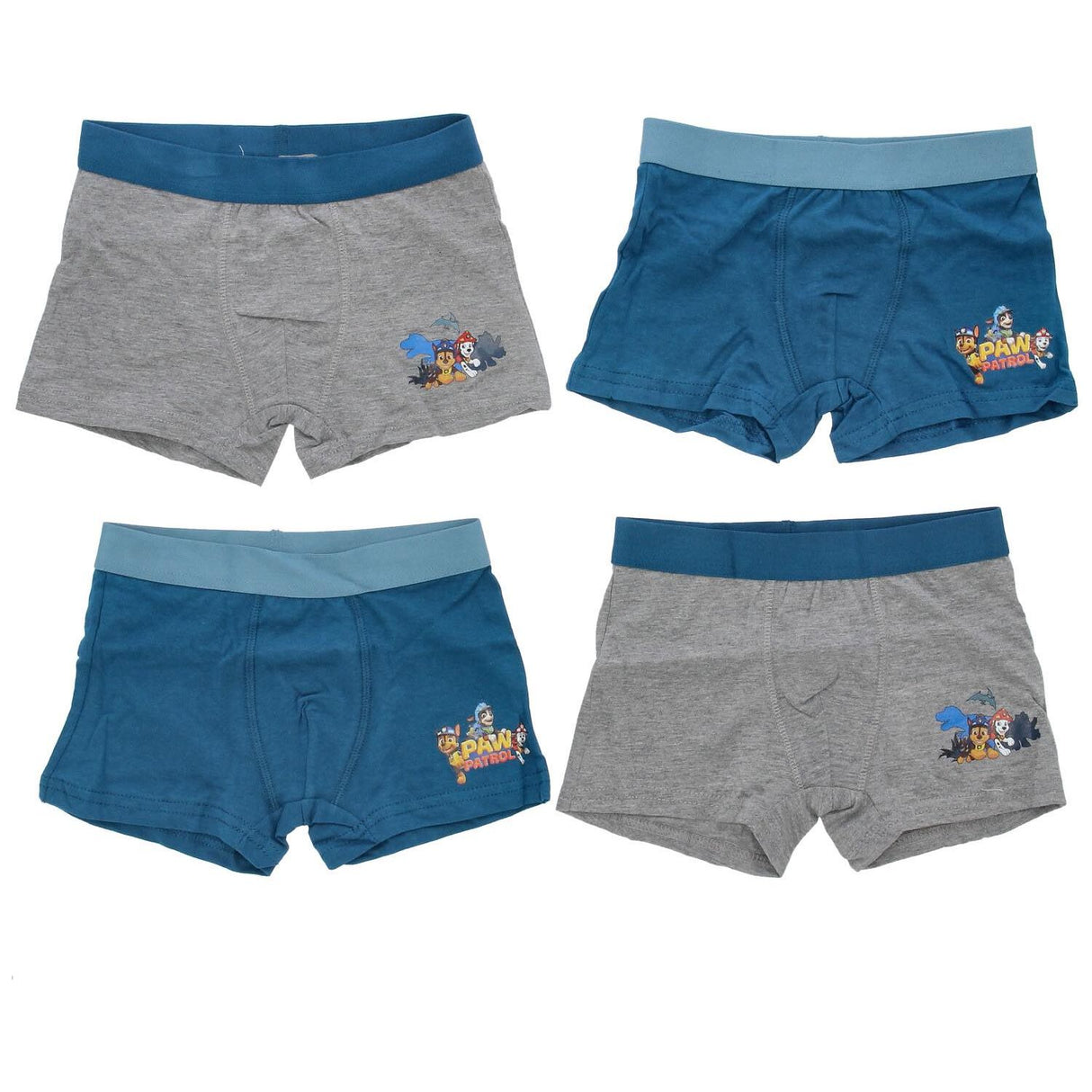 Paw Patrol 4 pack dinosaur boxershorts