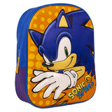 Sonic "Speed" 3D rygsæk 32 cm
