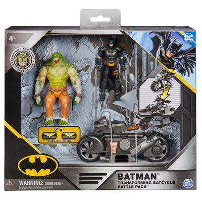 Batman Batcycle - Batman & Killer Croc