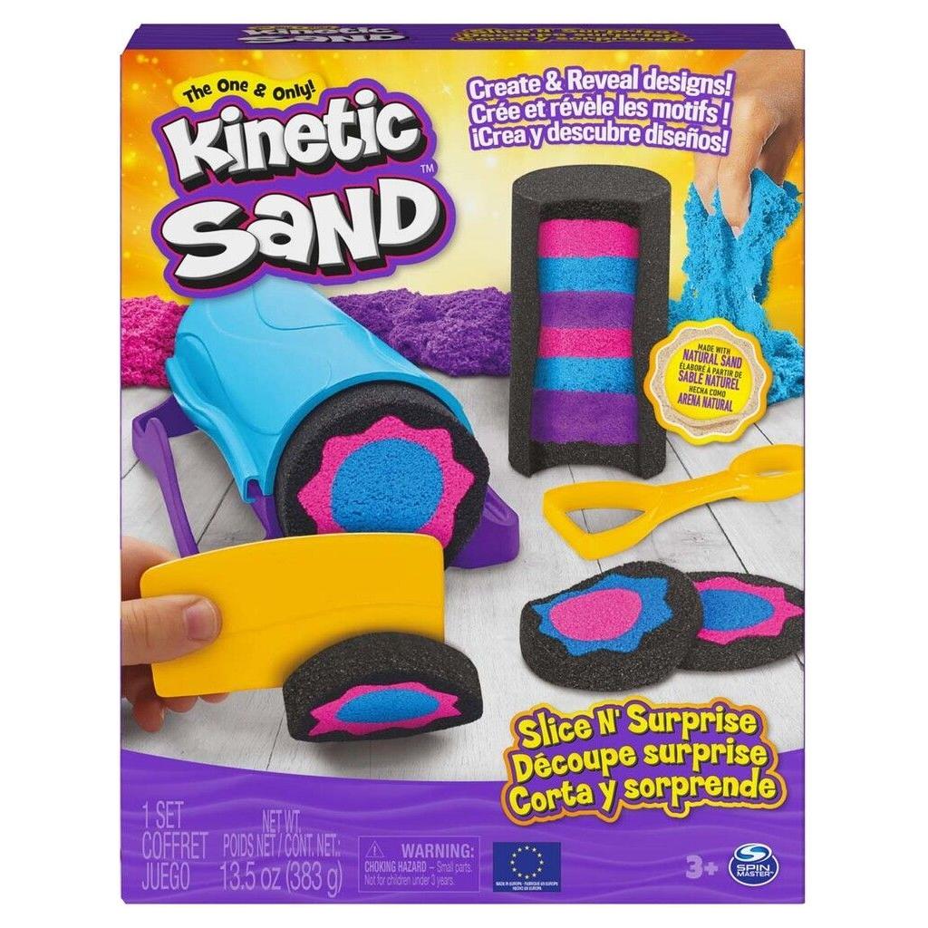 Kinetic Sand Slice n' Surprise