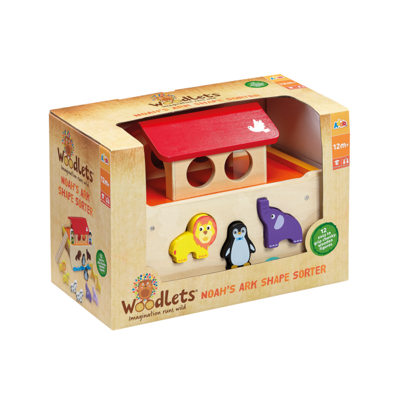 Woodlets Noahs Ark Puttekasse