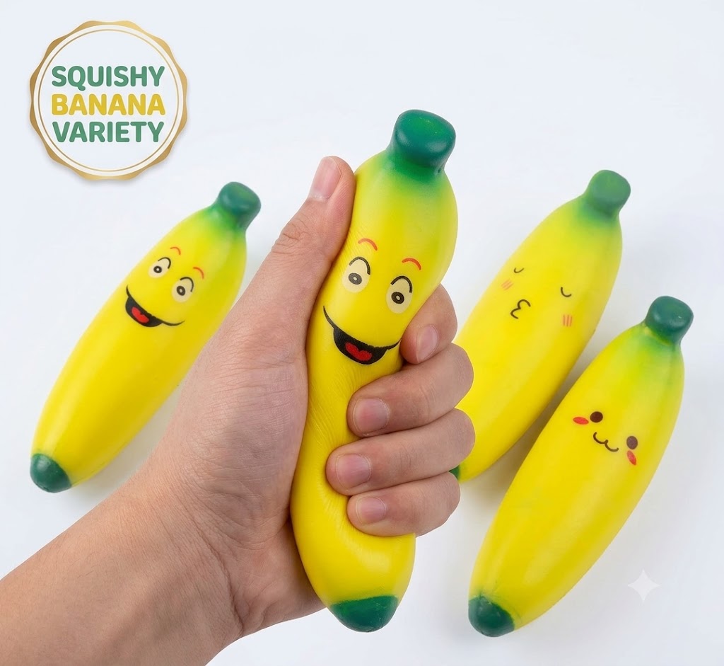 Squishy banana 10 cm
