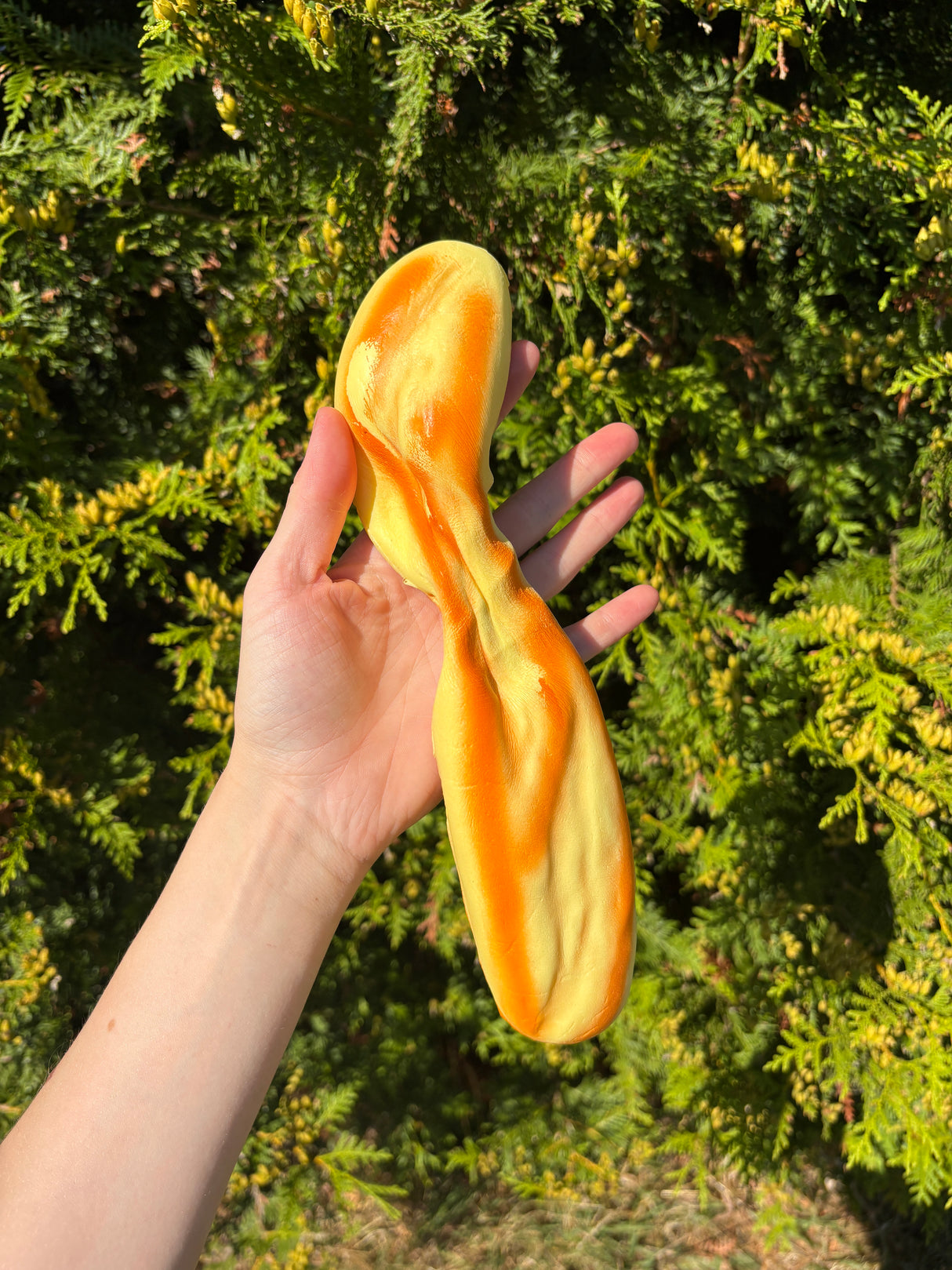 Squishy baguette brød 28 cm