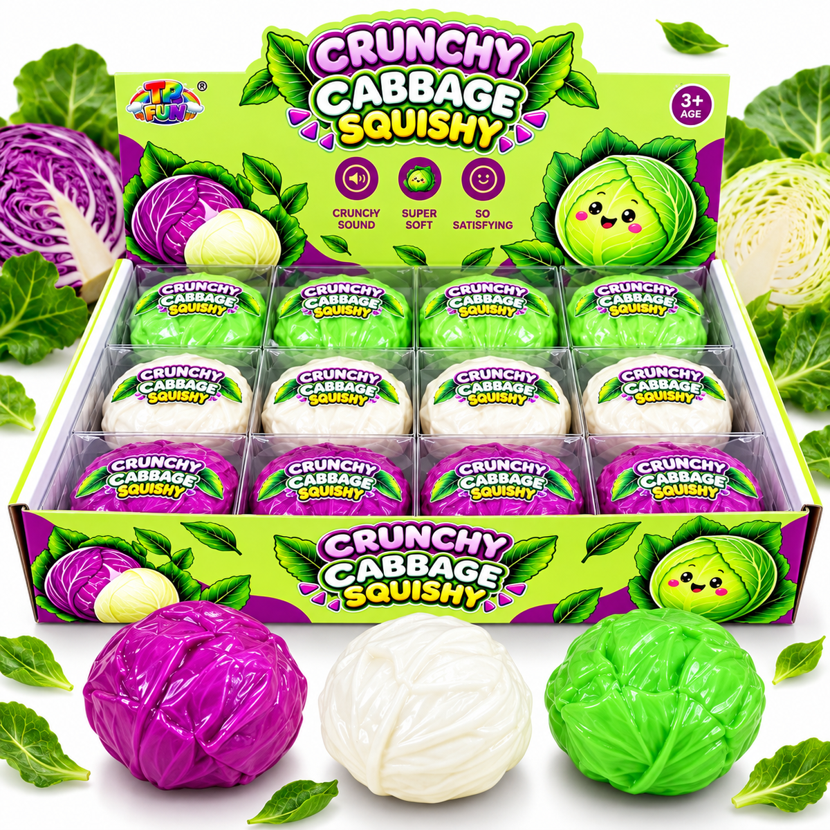 Crunchy salathovede Squishy