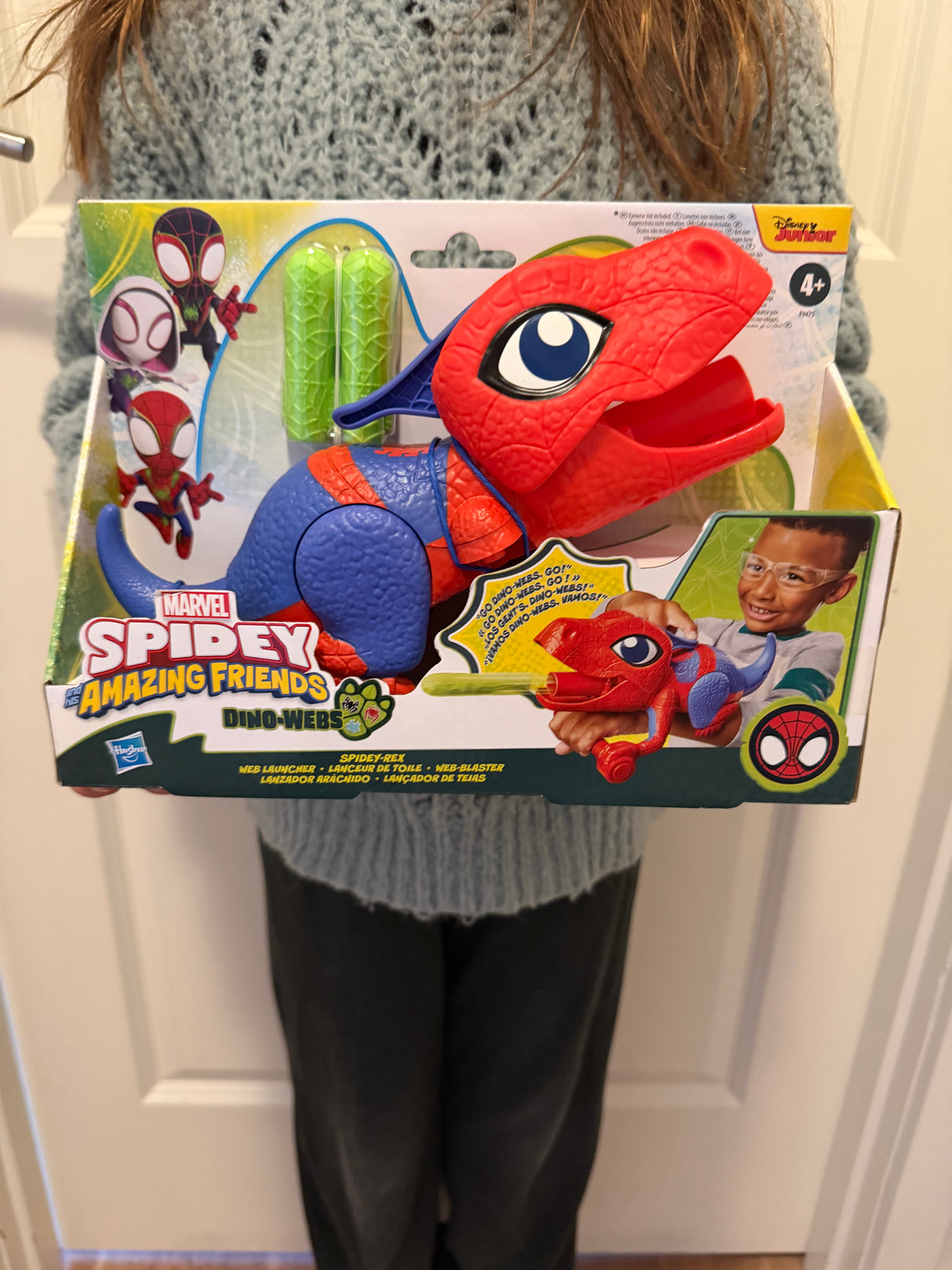 Spidey Amazing Friends Dino Spidey Web Launcher