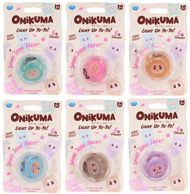 Omikuma yo-yo med lys