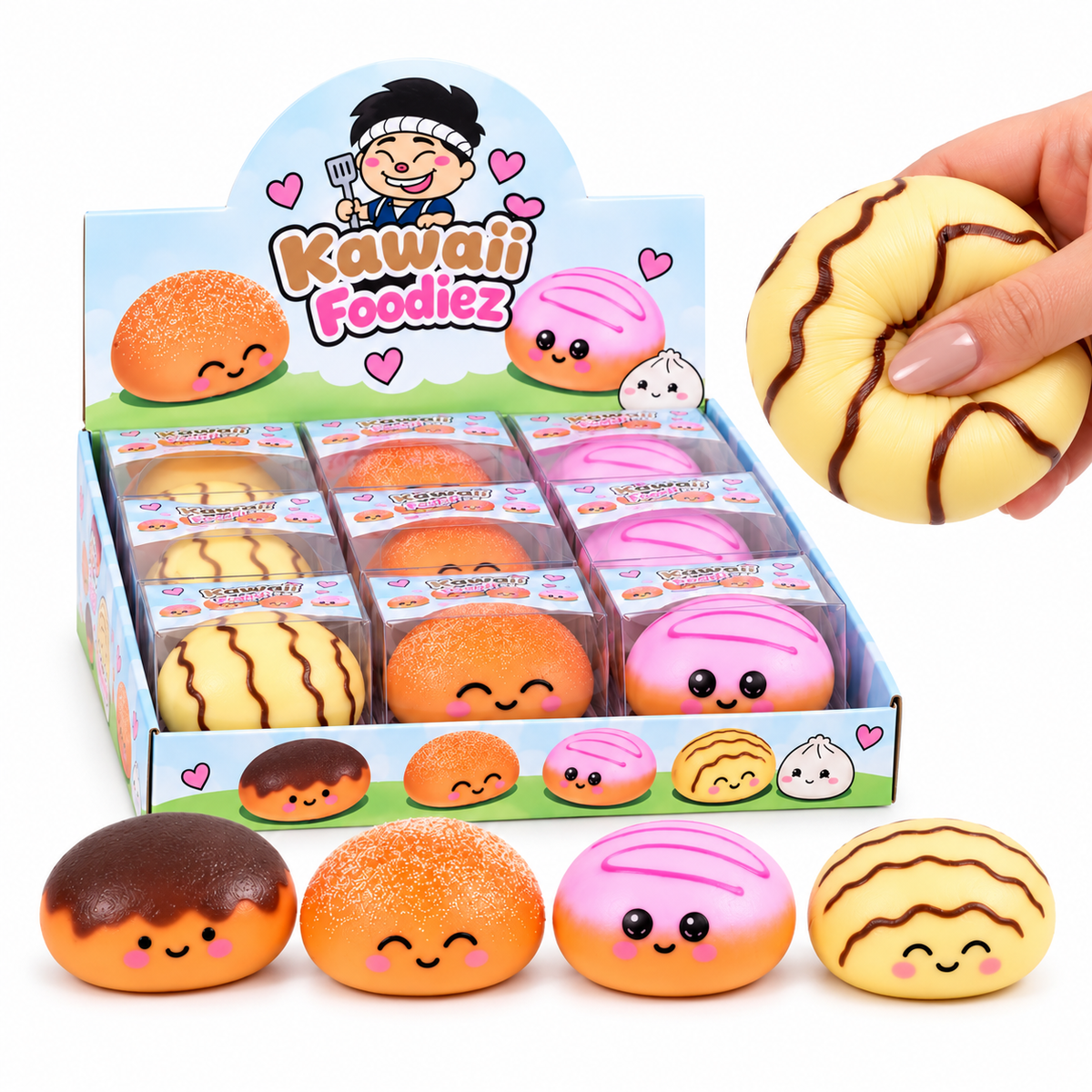 Kawaii Cuties berliner donut dumpling 9 cm
