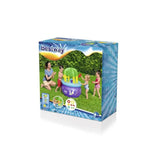 Bestway Oppustelig læringsbord 76 x 76 x 88 cm