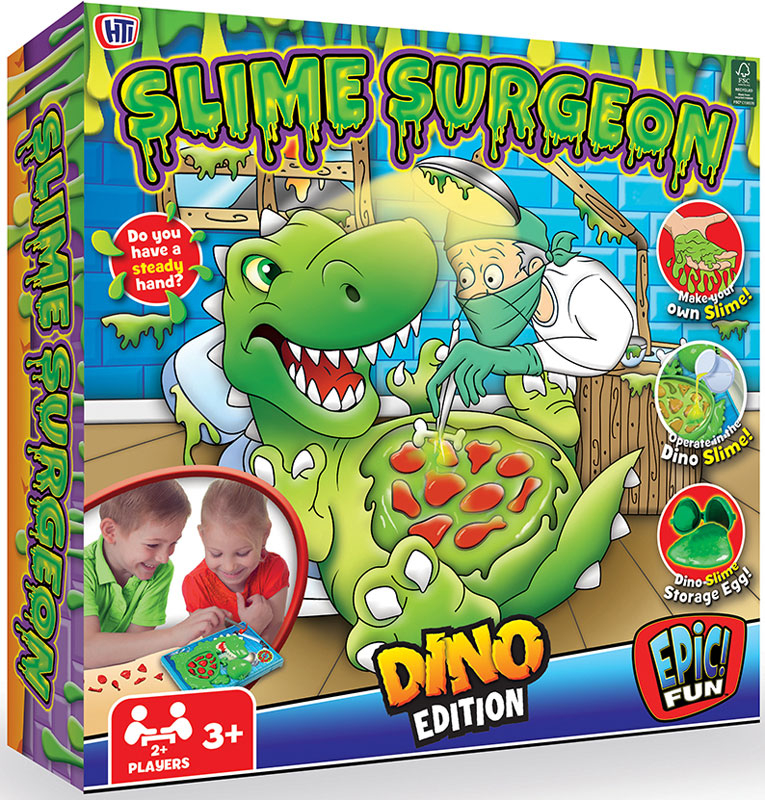 Dinosaur operationsrum slime set