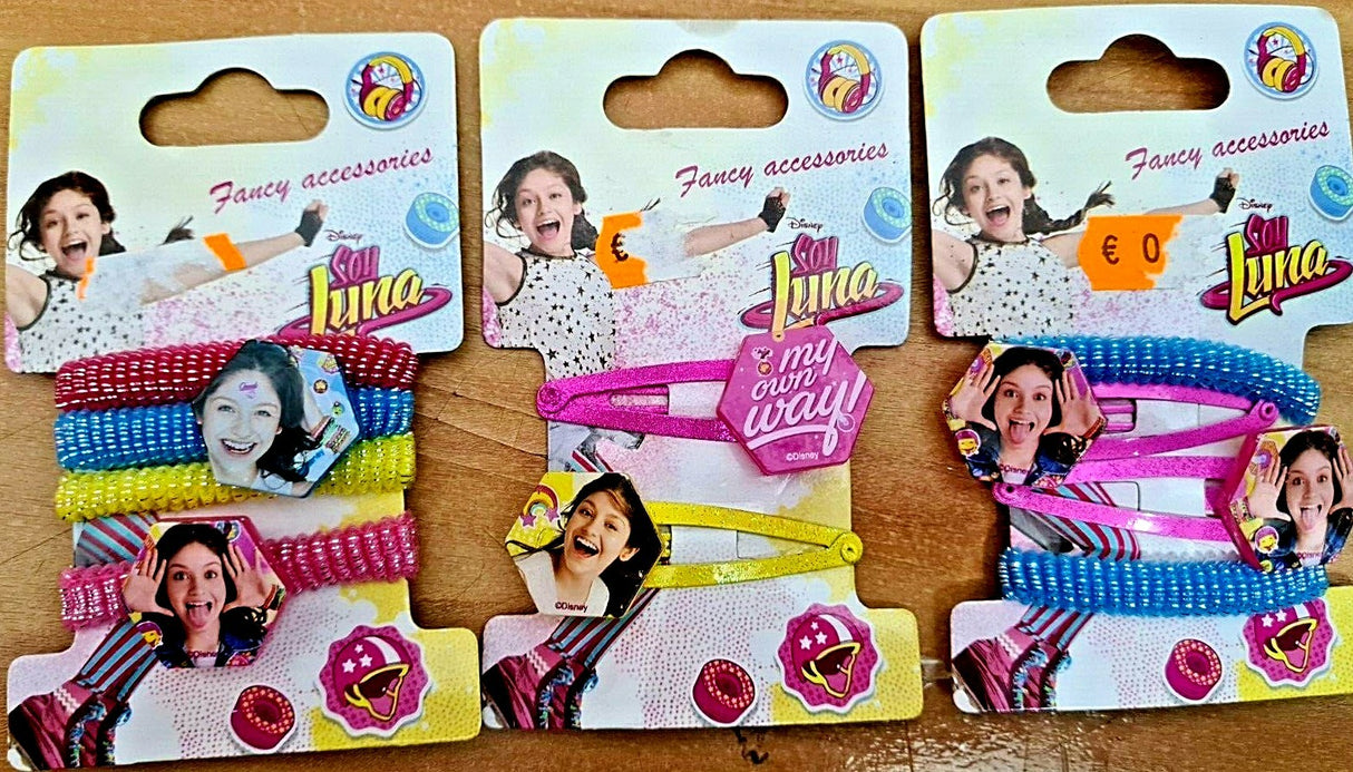 Soy Luna hår-elastikker/accessories (Leveres assorteret) - max 5 stk pr ordre