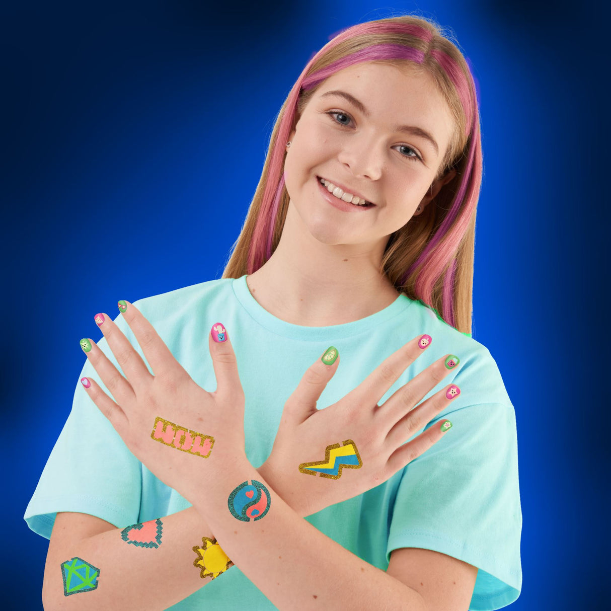 FabLab Neon Hårfarver med Glow in the Dark hårgelé