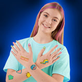 FabLab Neon Hårfarver med Glow in the Dark hårgelé