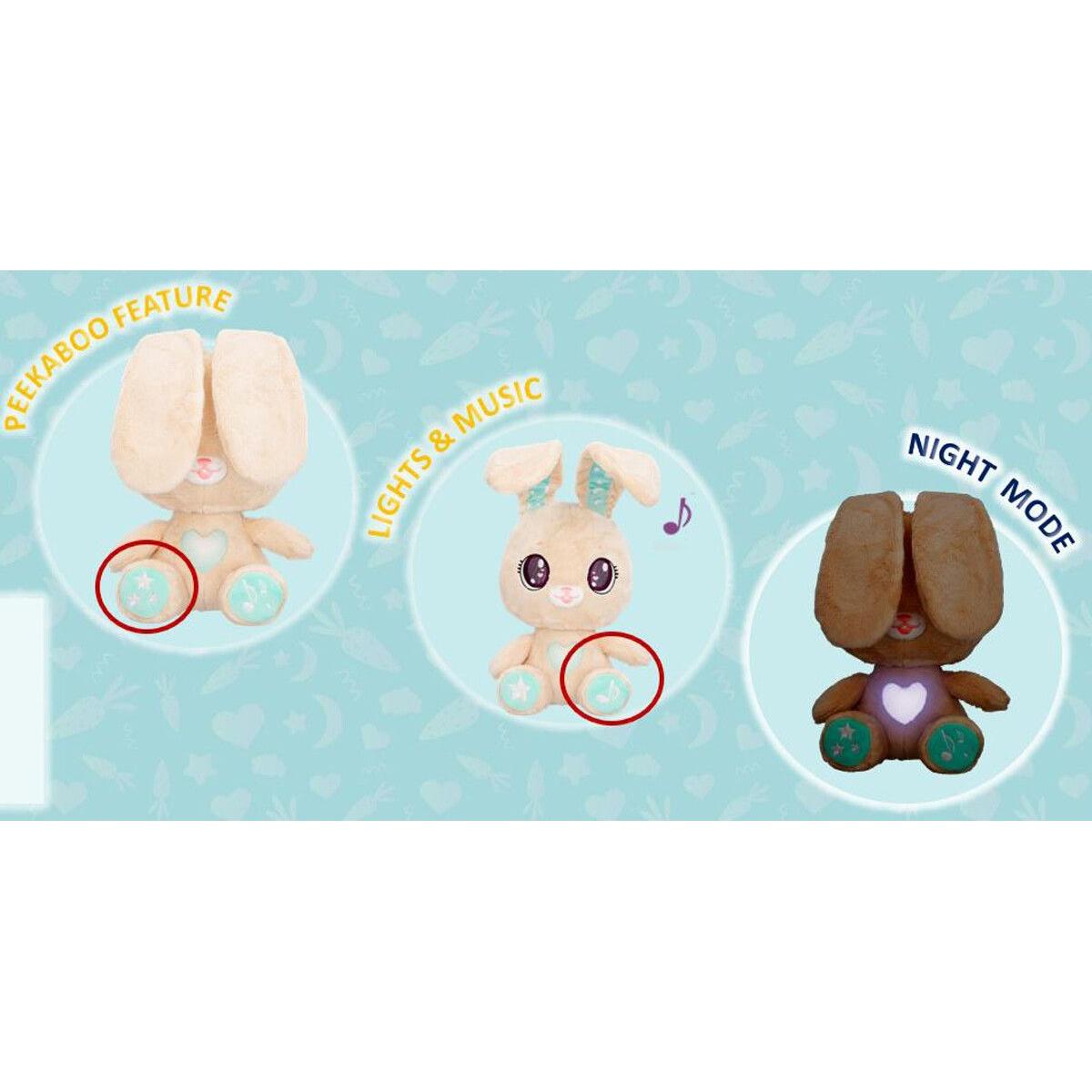 PeekaPets Interactive Bunny Plush