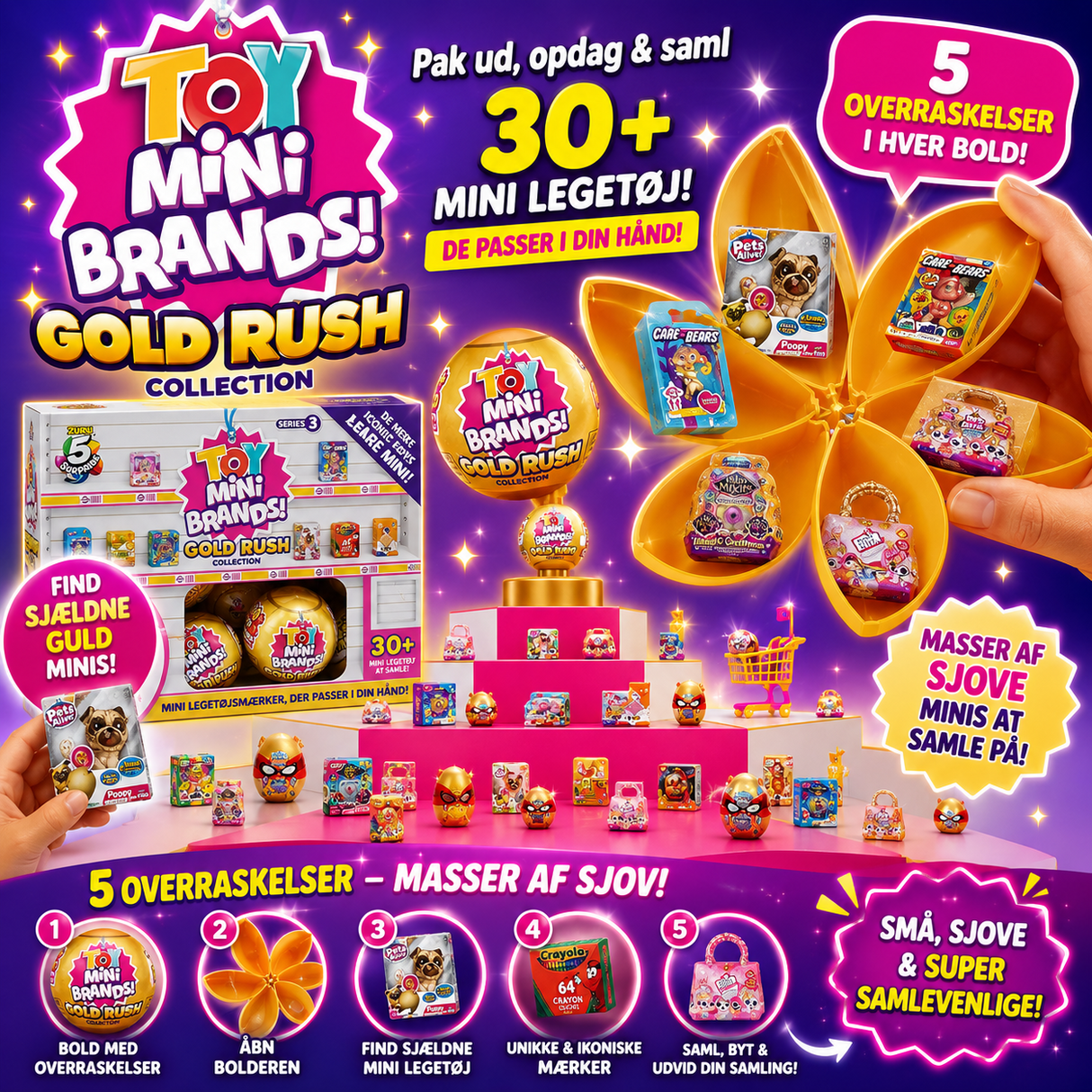 Toy Mini Brands - GOLD RUSH