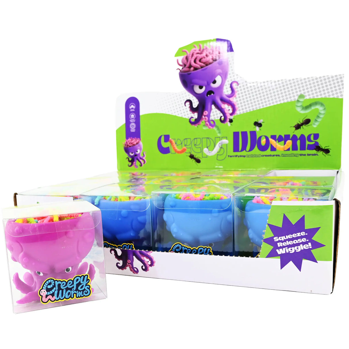 Magic Worms i blæksprutte 40g