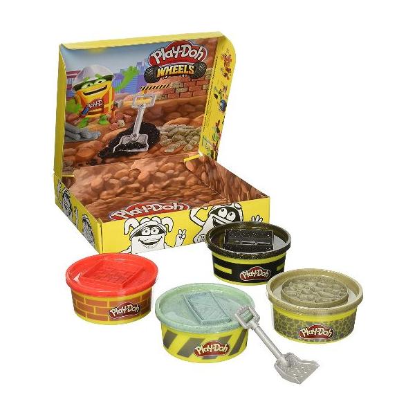 Play Doh Wheels 4-pak