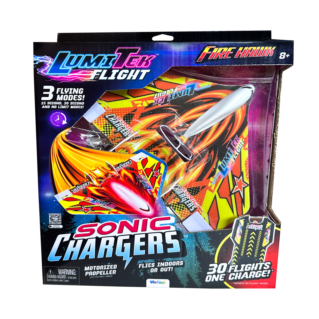 LumiTek Fly Sonic Chargers stunt fly