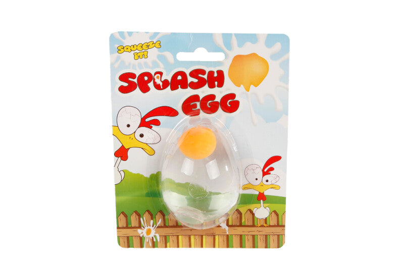 Splash egg - Spejlæg når det rammer ruden og folder sig ud igen