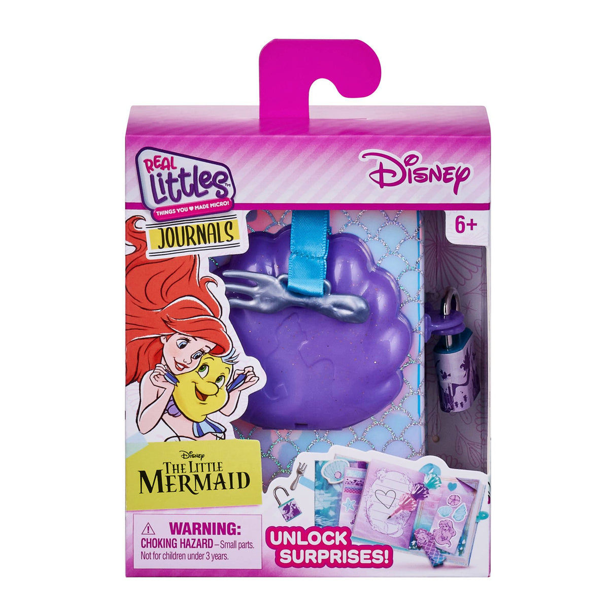 Disney Notesbog/dagbog med lås og flere overraskelser (Assorteret)