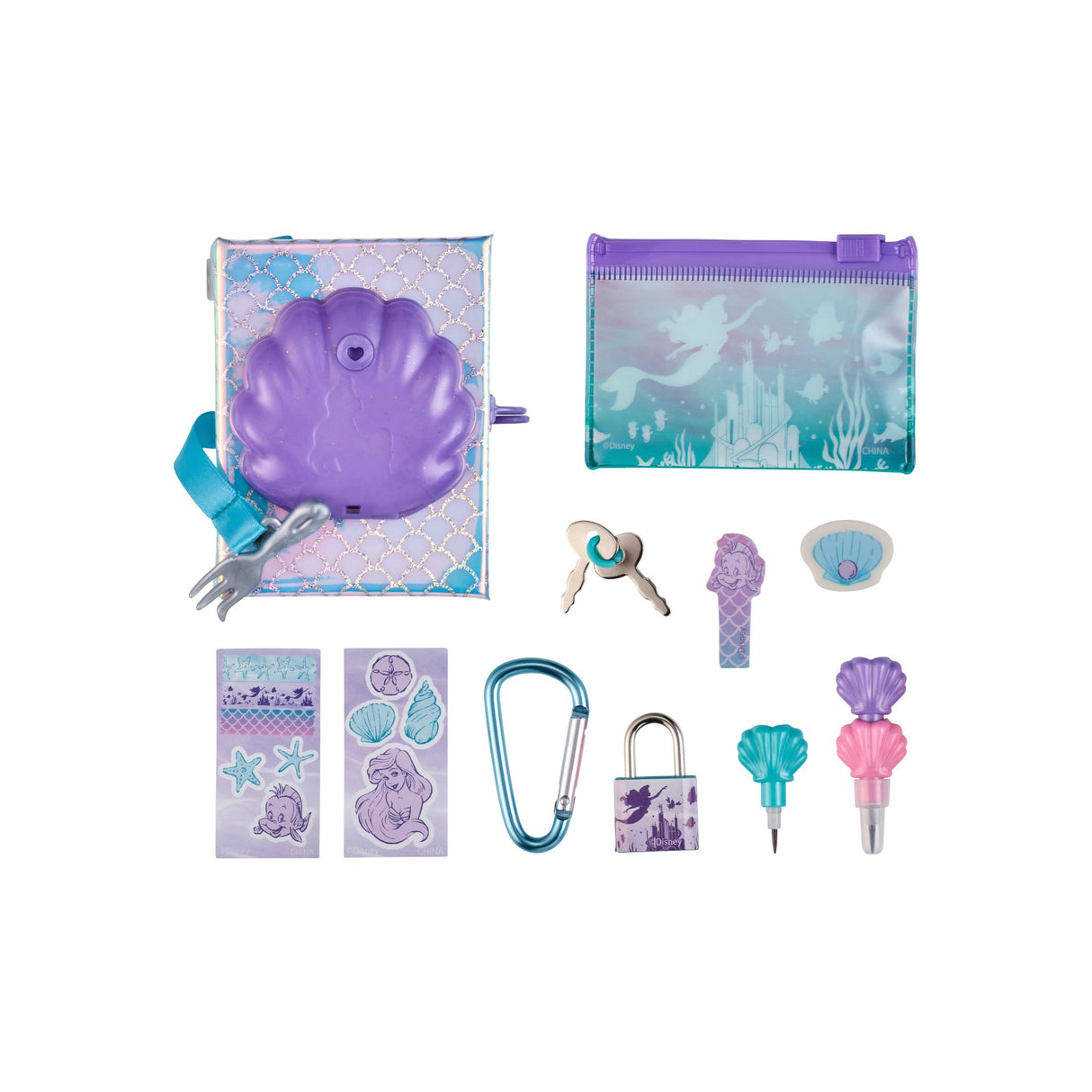 Disney Notesbog/dagbog med lås og flere overraskelser (Assorteret)